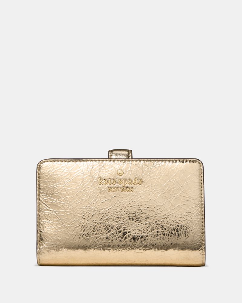 Metallic Medium Bifold Wallet