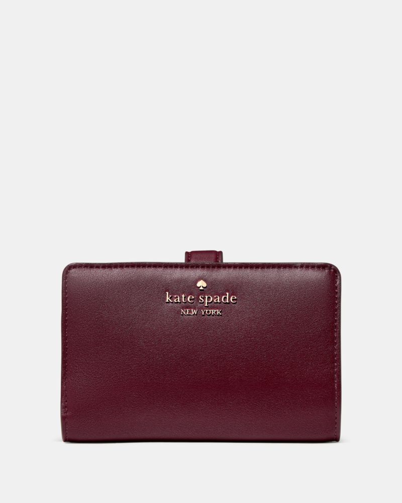 Floral Interior Medium Bifold Wallet