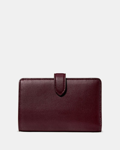 Floral Interior Medium Bifold Wallet