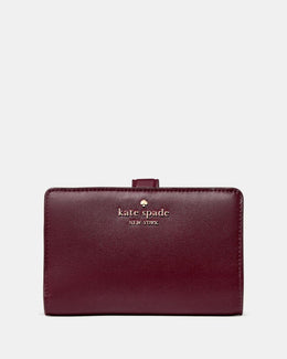 Floral Interior Medium Bifold Wallet