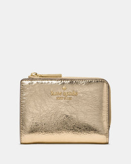 Metallic Small L-zip Wallet
