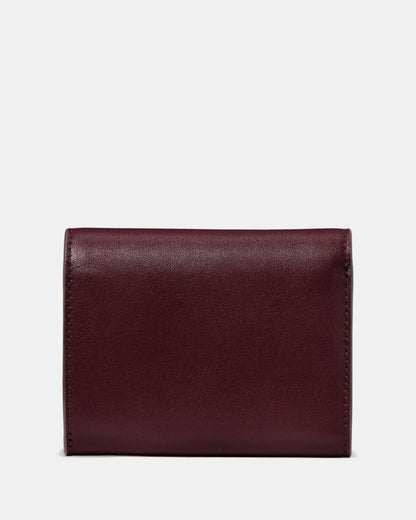 Floral Small L-zip Flap Wallet