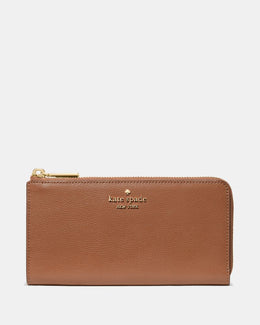 Large Slim L-zip Wallet