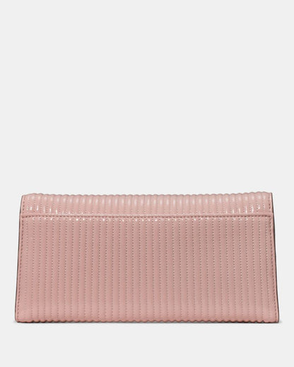 Scarlett Quilted Suede Wallet On Chain