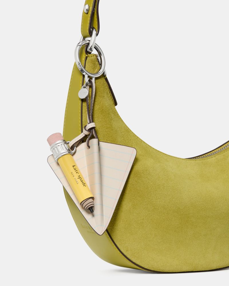 Charmed Paper Airplane Bag Charm
