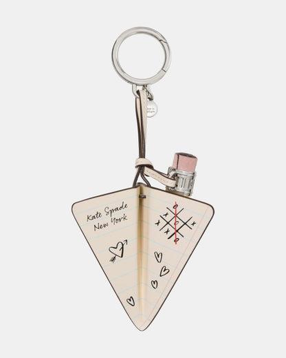 Charmed Paper Airplane Bag Charm