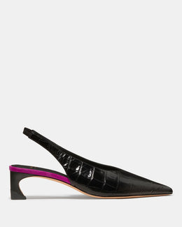 Viv Kitten Heel Pump