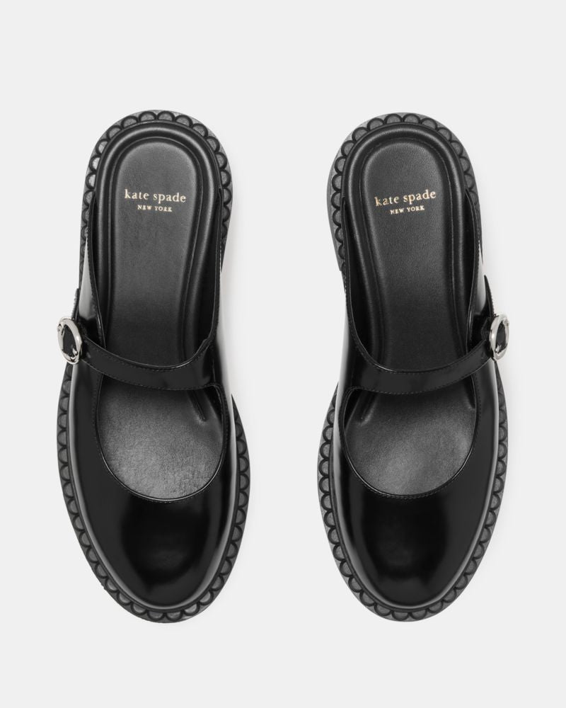 Halo Mary Jane Mule Flat