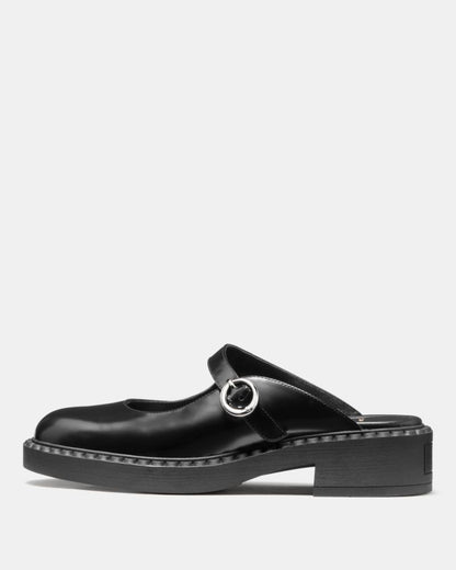 Halo Mary Jane Mule Flat