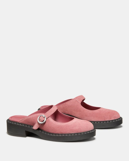 Halo Mary Jane Mule Flat
