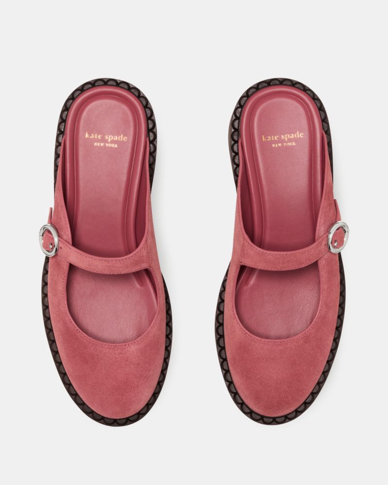 Halo Mary Jane Mule Flat