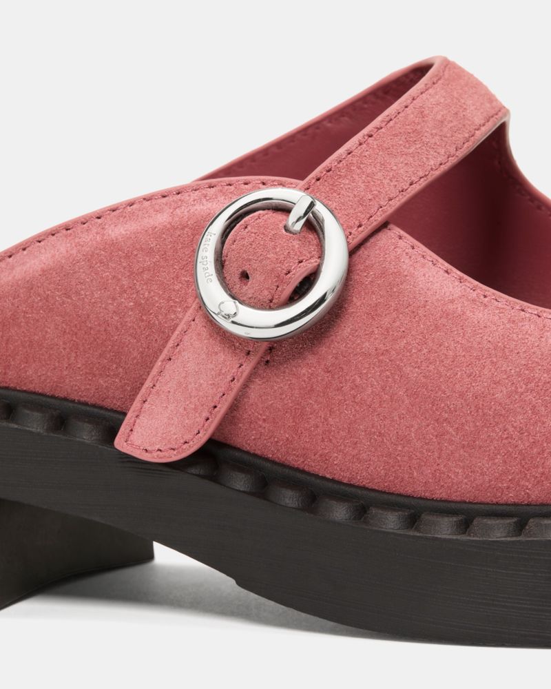 Halo Mary Jane Mule Flat