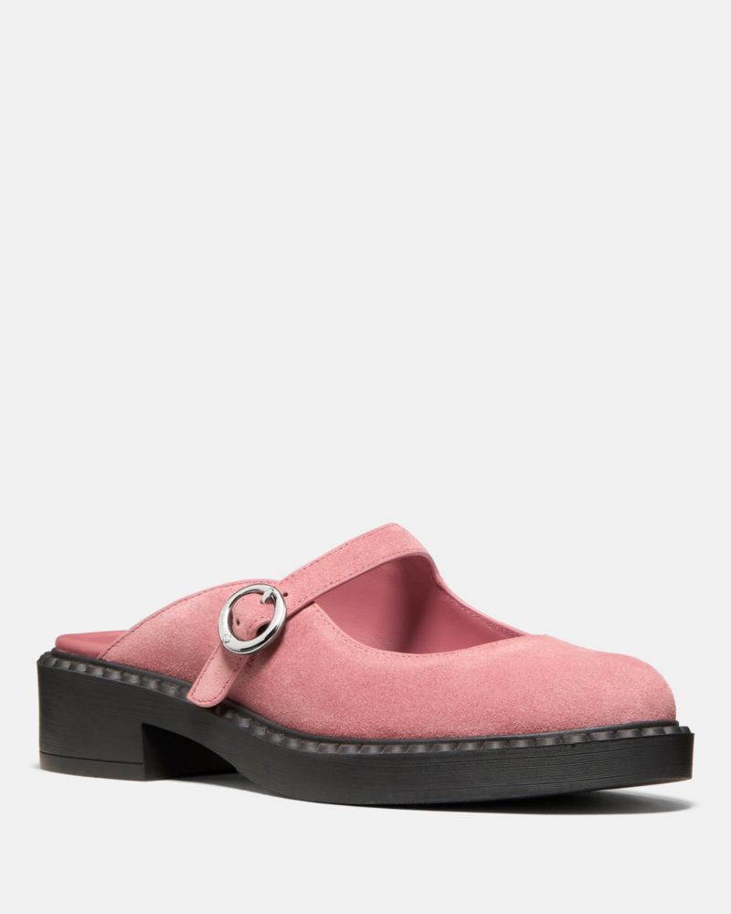 Halo Mary Jane Mule Flat