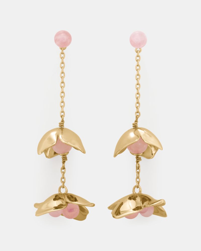Gilded Garden Linear Earrings