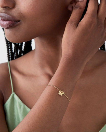 You're A Gem Butterfly Bracelet