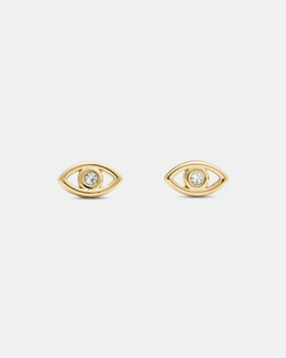 You're A Gem Evil Eye Studs