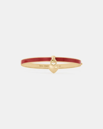Heart Spade Thin Bangle