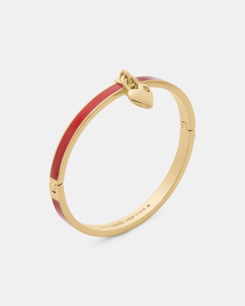 Heart Spade Thin Bangle