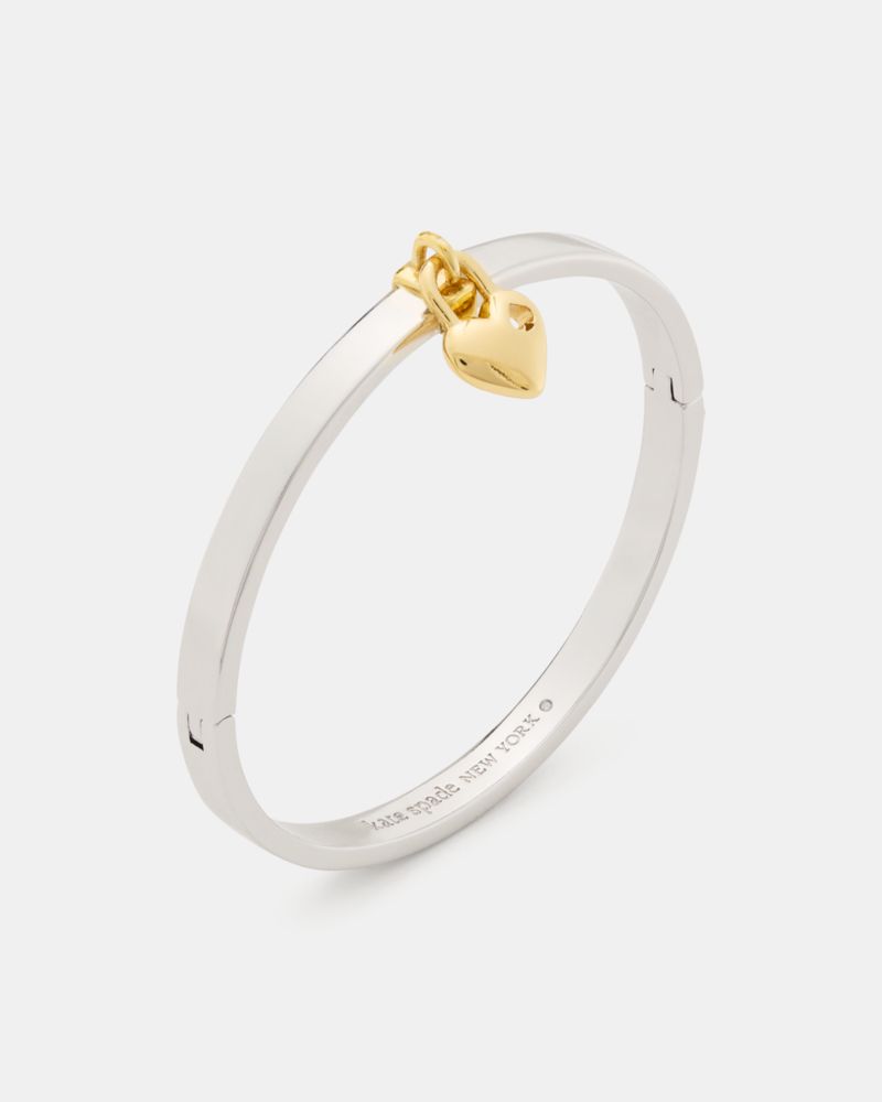 Heart Spade Thin Bangle
