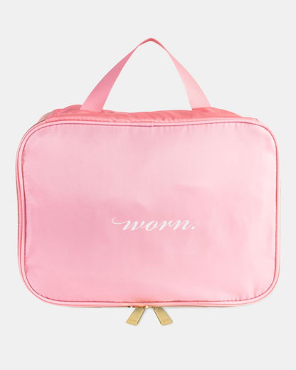 Wear Worn Pink Wash Bag