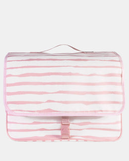 Goddess Stripe Hanging Toiletry Bag