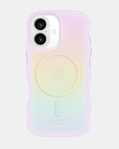 Kate Spade New York Wavy Opal Iridescent Magsafe Case