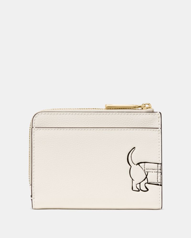 Charlie Dachshund Small L-zip Wallet