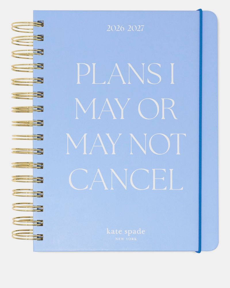 Plans I May Or May Not Cancel 2026-27 17-month Planner