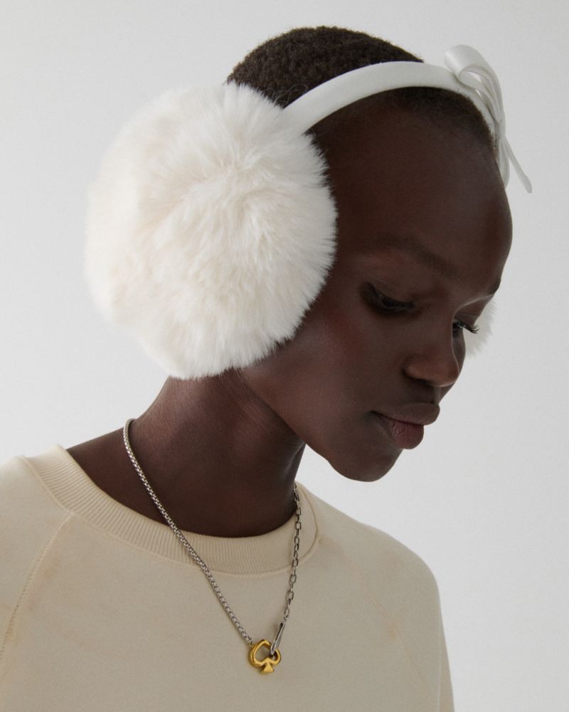 Shoelace Bow Earmuffs