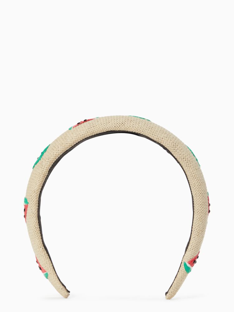 Watermelon Party Embroidered Headband