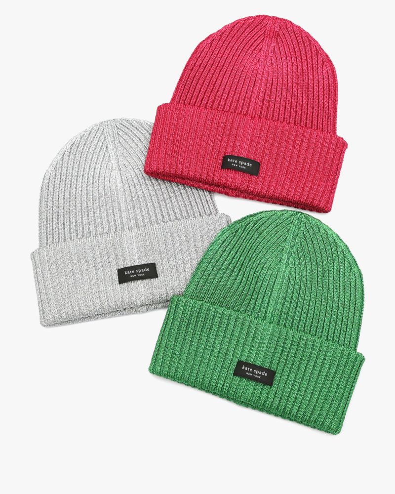 Metallic Sam Label Beanie