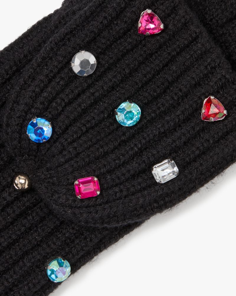 Embellished Pop Top Mitten