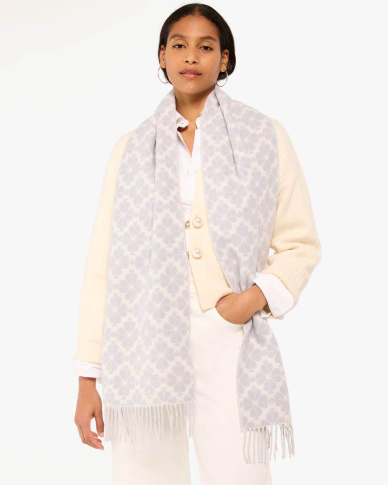 Spade Flower Cashmere Scarf