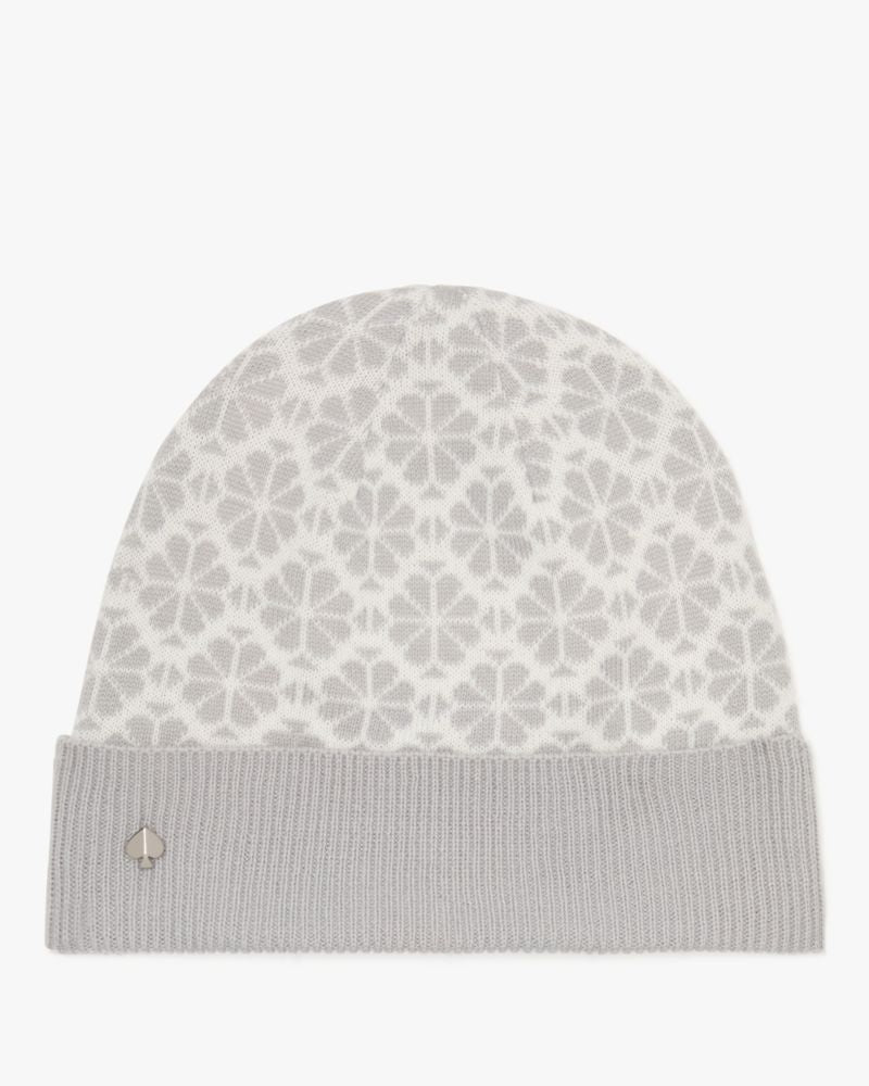 Spade Flower Cuff Beanie