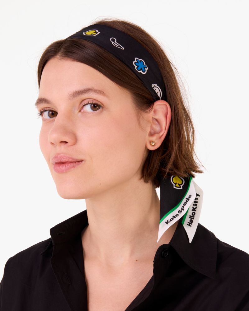 Hello Kitty Silk Skinny Scarf
