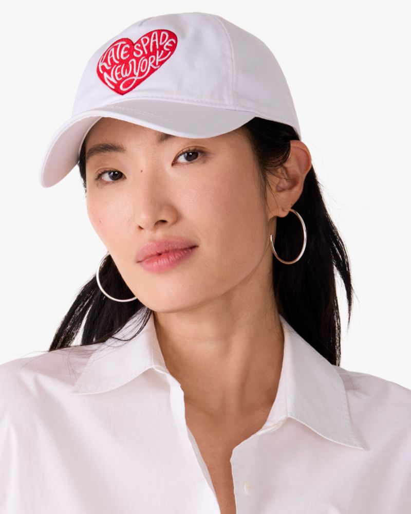 Heart Script Baseball Cap