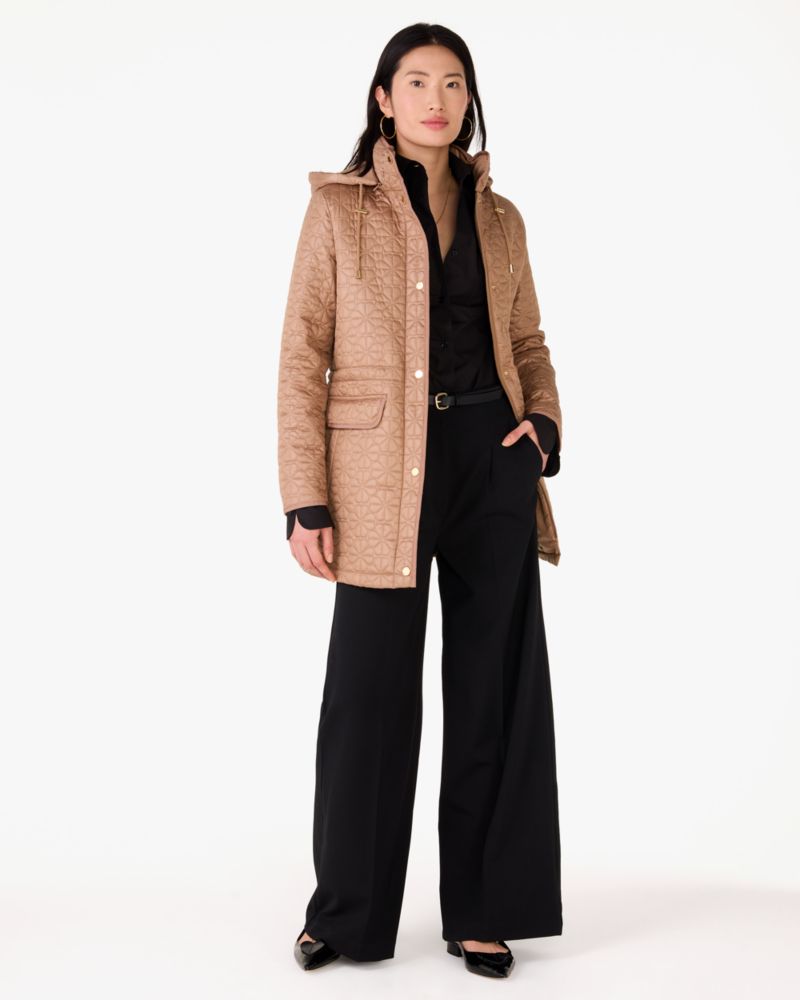 Quilted Spade Coat