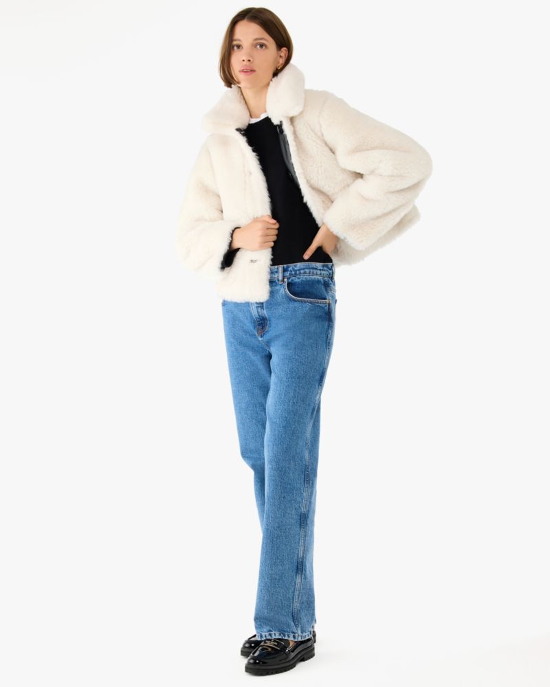 Reversible Shearling Coat