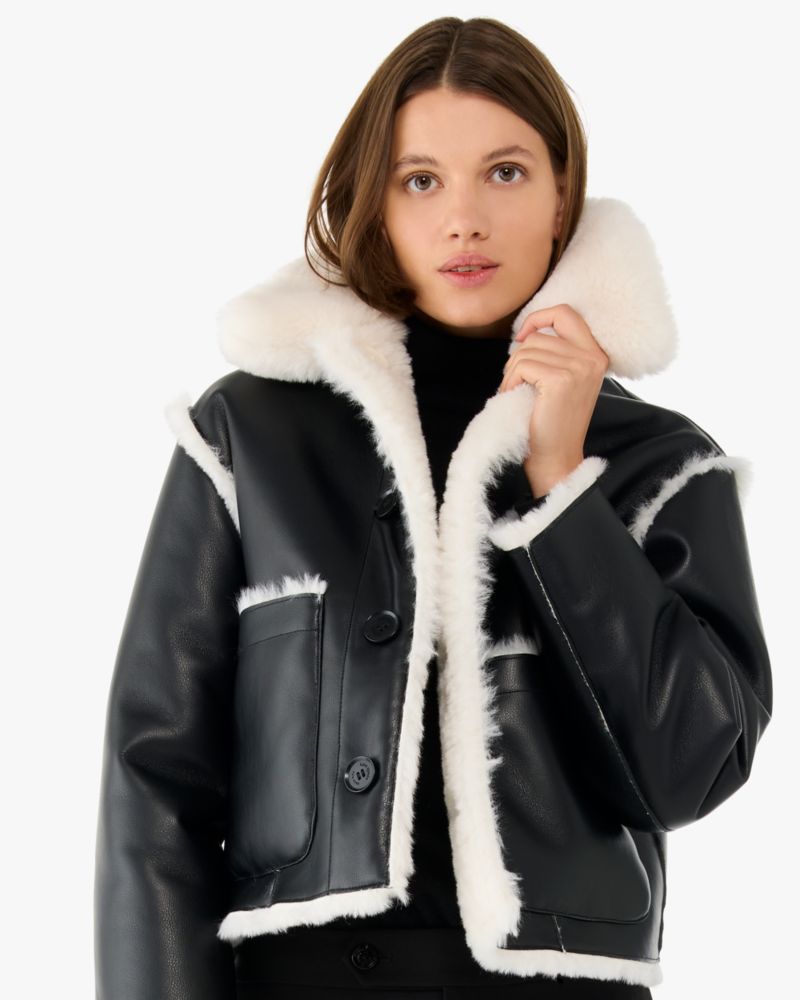 Reversible Shearling Coat