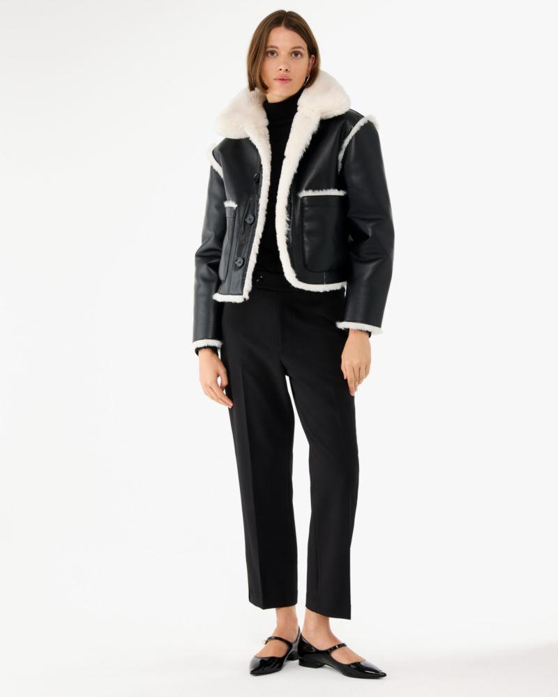 Reversible Shearling Coat