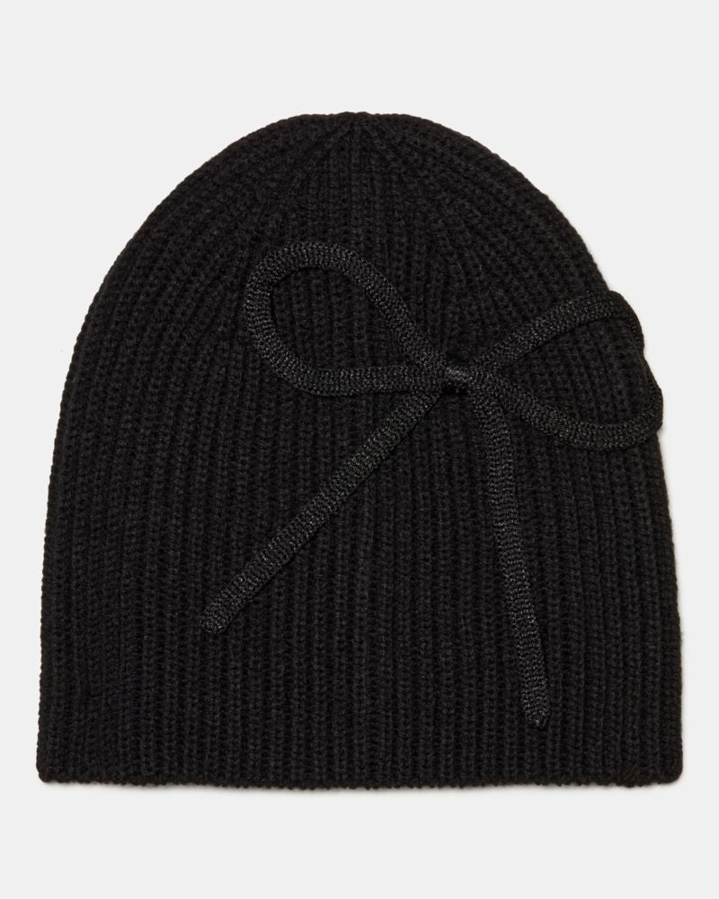 Bow Applique Beanie