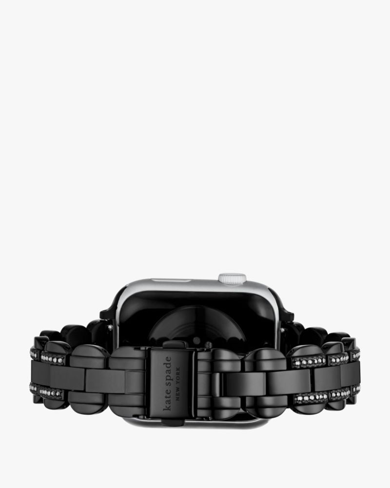 Black Stainless Steel 38-45mm Band For Apple Watch®