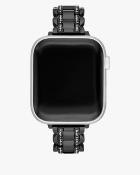 Black Stainless Steel 38-45mm Band For Apple Watch®