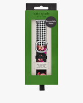 Floral Leather 38-49mm Band For Apple Watch®