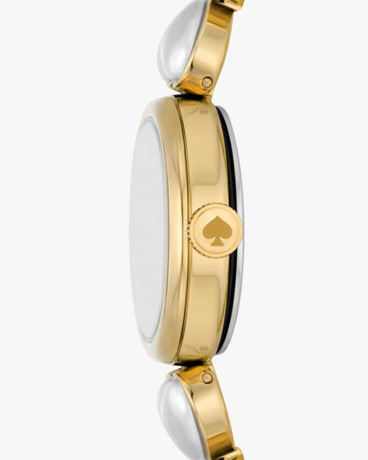 Monroe Heart Pearl Bracelet Watch