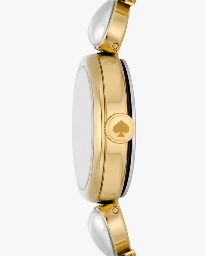Monroe Heart Pearl Bracelet Watch