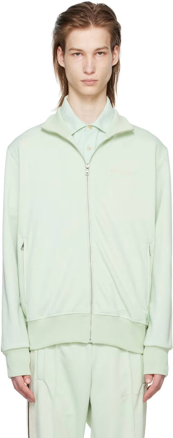 Green Striped Track Jacket