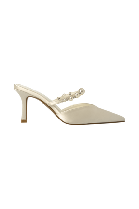 Karla Pearl Mule - Ivory