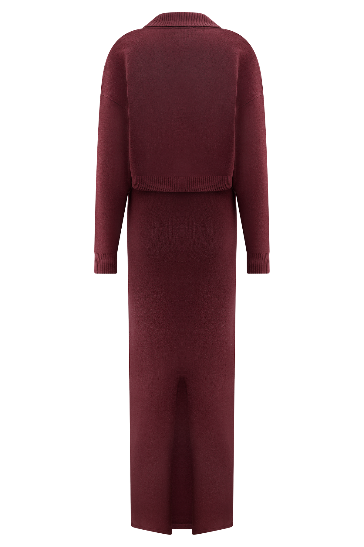 Kingston Knit Maxi Dress - Merlot