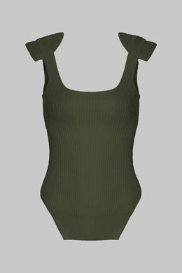 KNIT TANK W/SHOULDER PADS